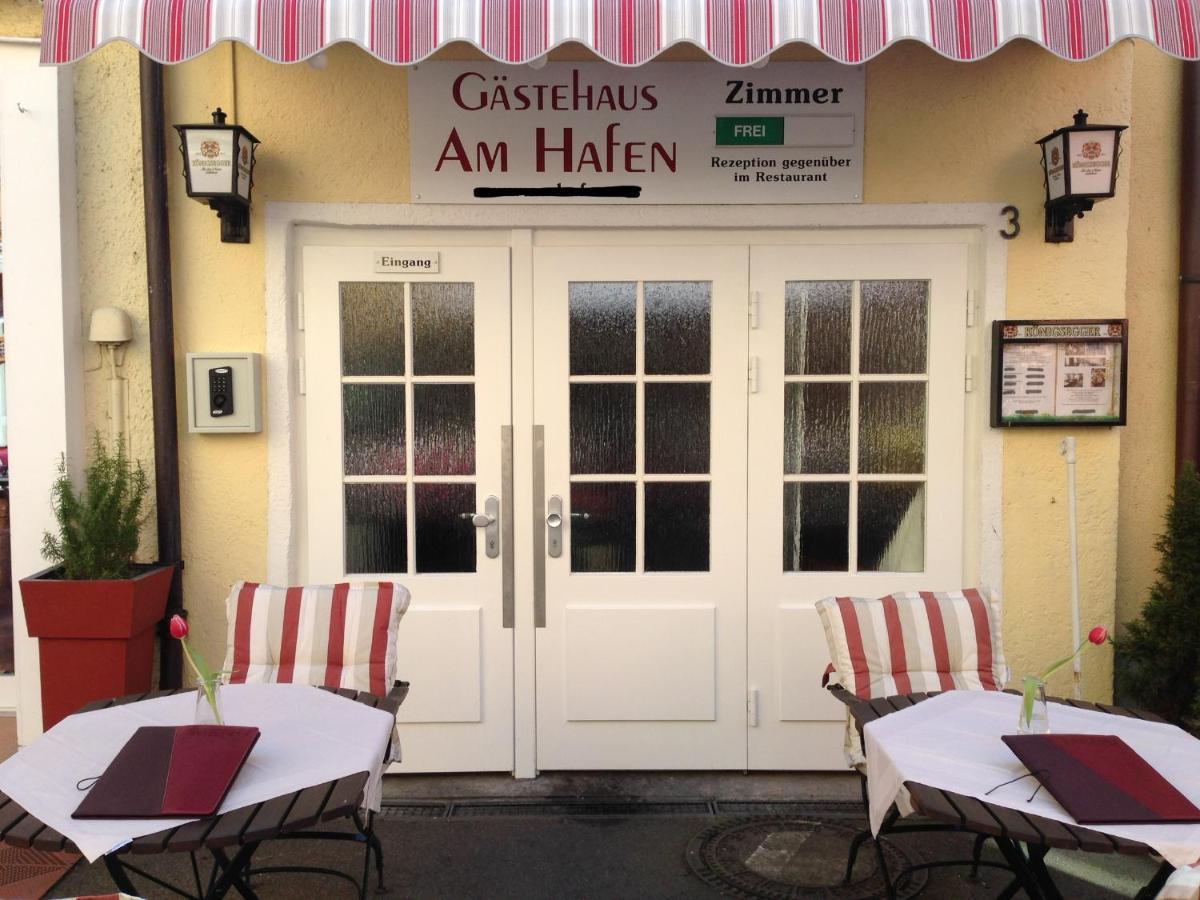מיירסבורג Gaestehaus Am Hafen מראה חיצוני תמונה